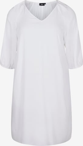 Zizzi Dress 'XWINONA' in White: front