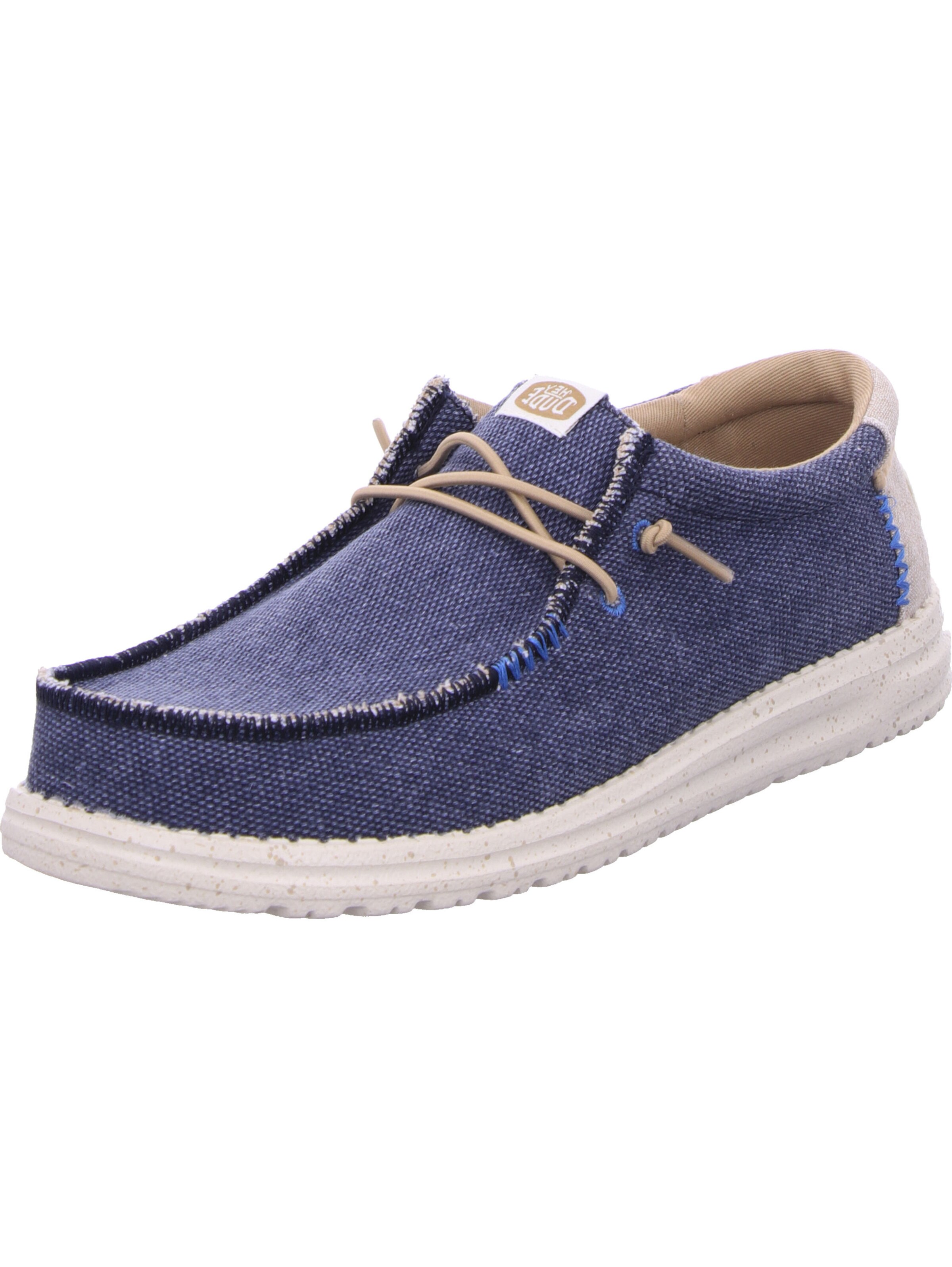 HEY DUDE Mokassin 'Wally Coastline' in Blau: Vorderseite
