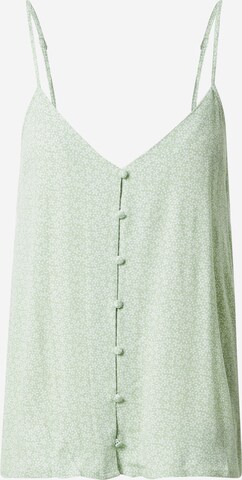 Camicia da donna 'Shell' di Funky Buddha in verde: frontale