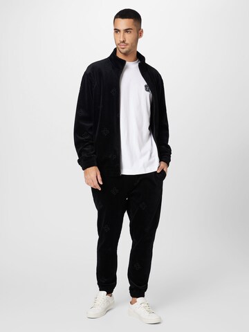 HUGO Red Sweat jacket 'Dornbill' in Black