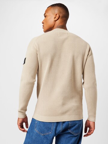 Calvin Klein Jeans Sweter w kolorze szary