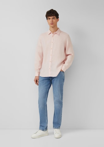 Coupe regular Chemise s.Oliver en rose