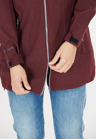 Weather Report Athletic Jacket 'LILAN' in Brown
