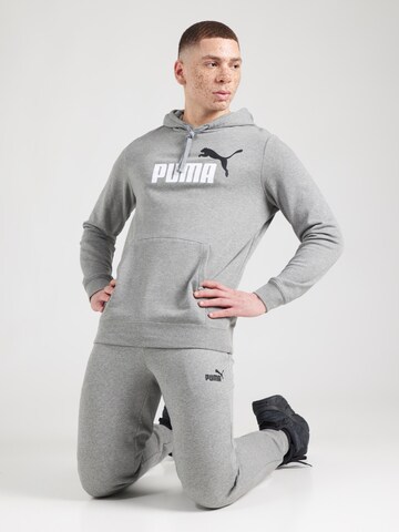 PUMA Αθλητική μπλούζα φούτερ 'Ess 2 No. 1' σε γκρι: μπροστά