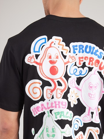 JACK & JONES Shirt 'JORBIG CARTOON' in Black