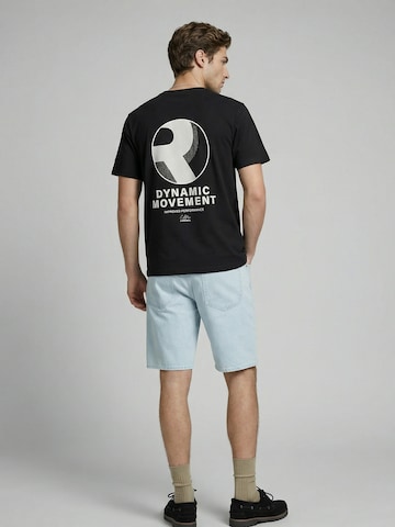 JJ Rebel Póló - fekete: elől