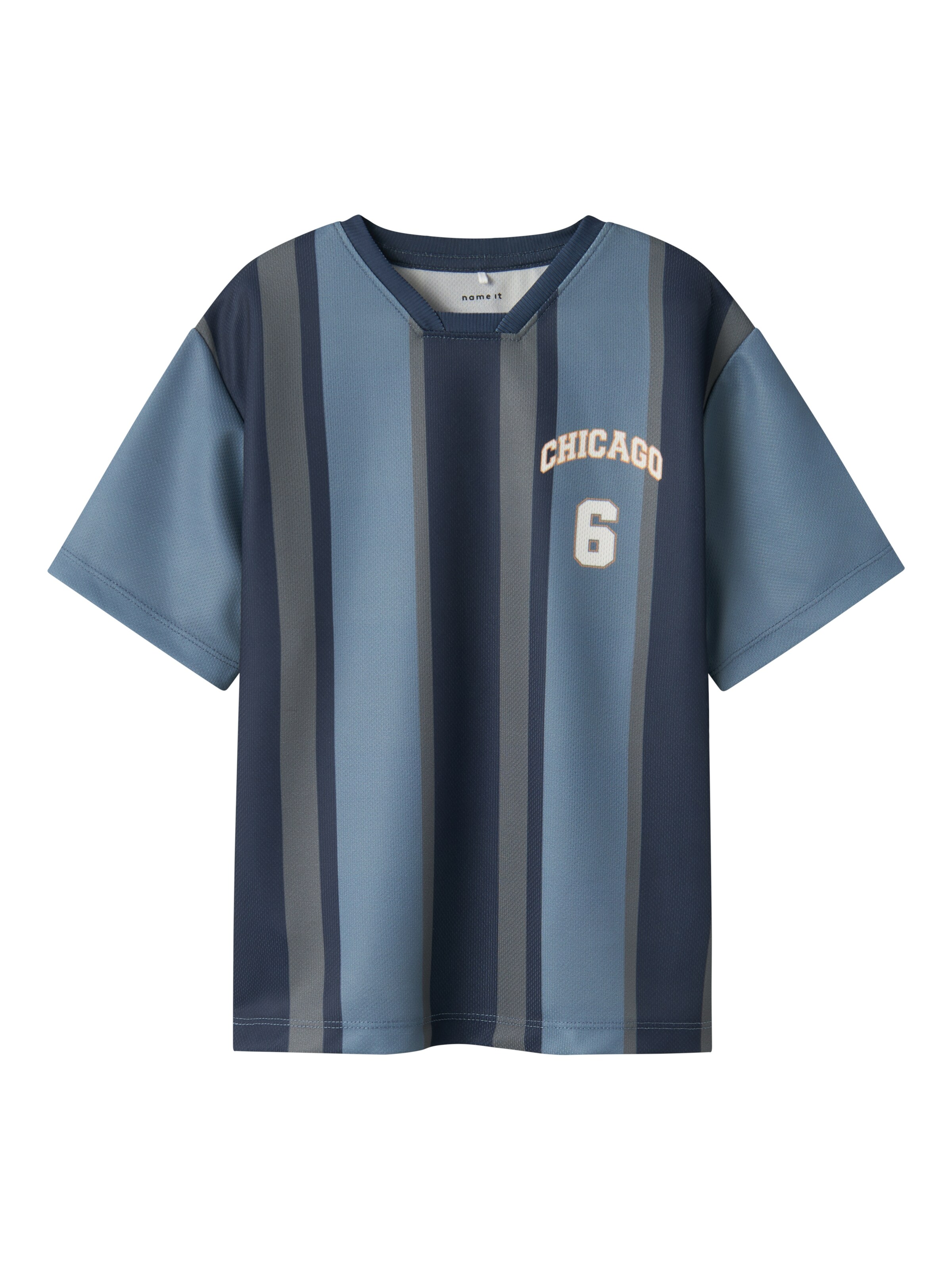 NAME IT Shirt 'NKMBible' in Grey: front