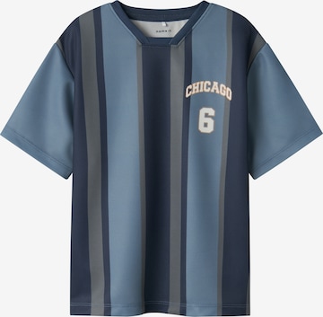 NAME IT - Camiseta 'NKMBible' en gris: frente