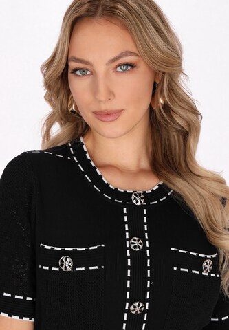 faina Kleid in Schwarz