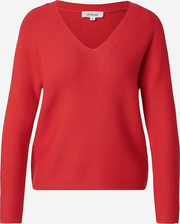 Pull-over s.Oliver en rouge : devant
