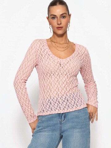 SASSYCLASSY Shirt‌‌‌‌‌‌‌‌ in Pink: Vorderseite