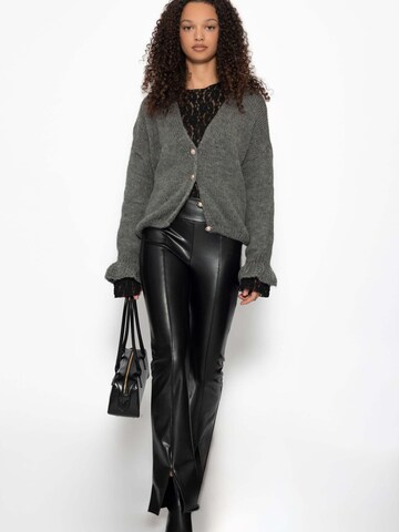SASSYCLASSY Strickjacke‌‌‌‌‌‌‌‌‌‌ in Grau