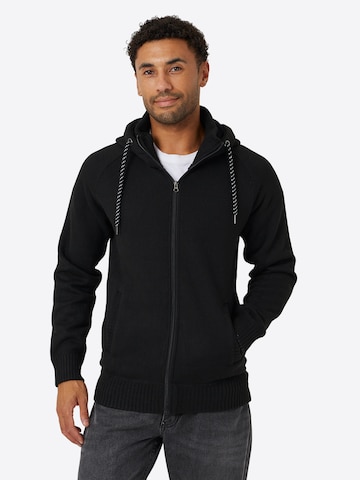 Giacca di felpa di BRAVE SOUL in nero: frontale