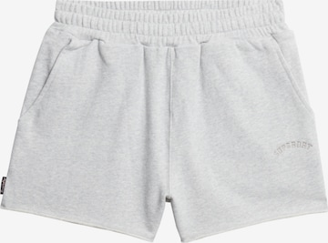Superdry & Co Pants 'Essential' in Grey: front