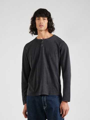 QS Shirt in Black: front