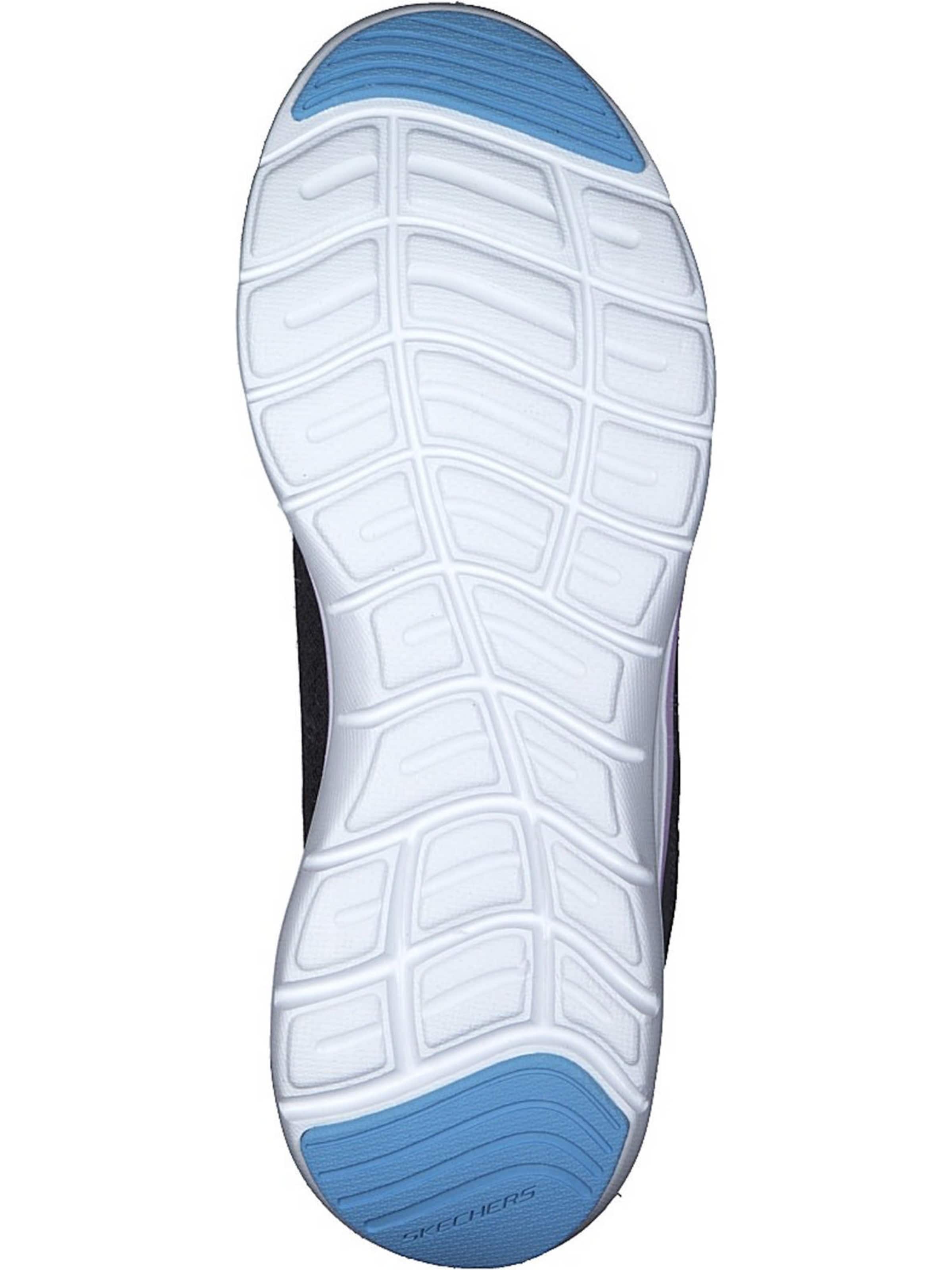 SKECHERS Veterschoen in Zwart