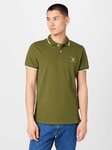T-Shirt BLEND en vert : devant