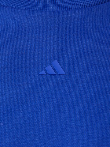 ADIDAS PERFORMANCE Αθλητική μπλούζα φούτερ 'ONE' σε μπλε