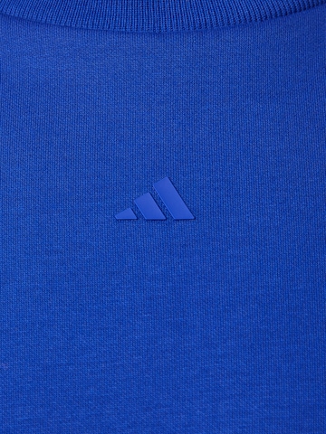 ADIDAS PERFORMANCE Sportsweatshirt 'ONE' in Blauw