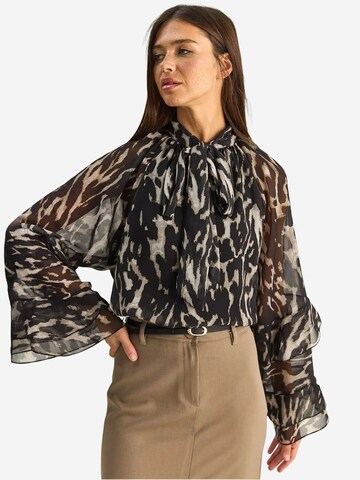 Camicia da donna 'Blusen' di Bianco Lucci in nero