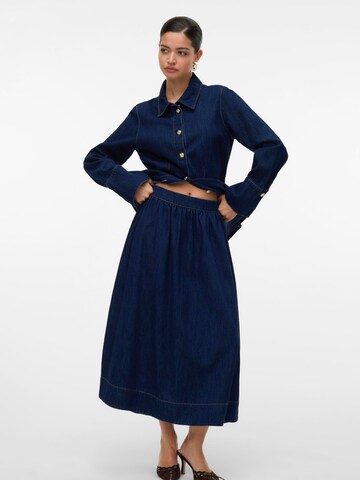 VERO MODA Skirt 'VMMaiken' in Blue