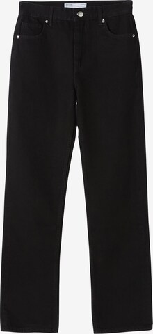 Bershka Jeans in Black: front