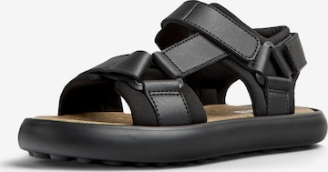 CAMPER Sandalen met riem 'Pelotas Flota' in Zwart: voorkant