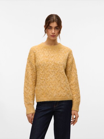 VERO MODA Свитер 'VMIDA' в Желтый: спереди