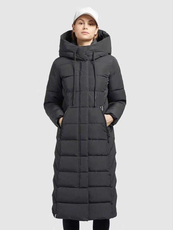 khujo Winter Coat 'TYNSE' in Dark Grey