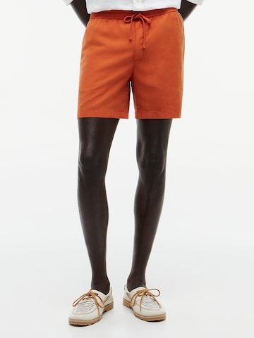 Regular Pantalon 'Dover' TOMMY HILFIGER en orange : devant