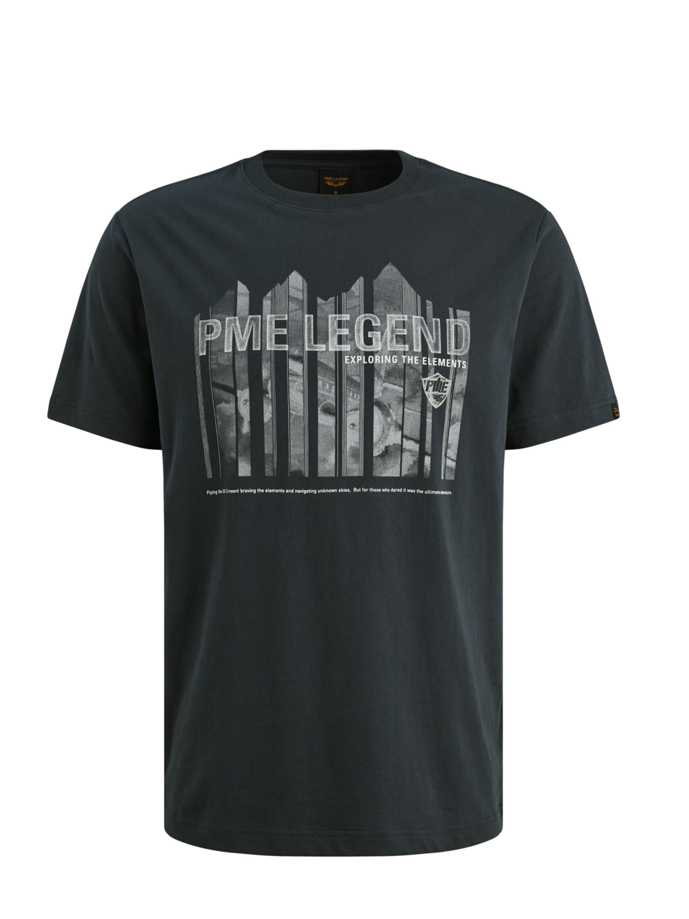 Pme-Legend Shirt 'PME Legend - Heren t-shirt' in Blauw: voorkant