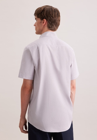 SEIDENSTICKER Regular fit Business shirt 'Classic Essentials' in Brown