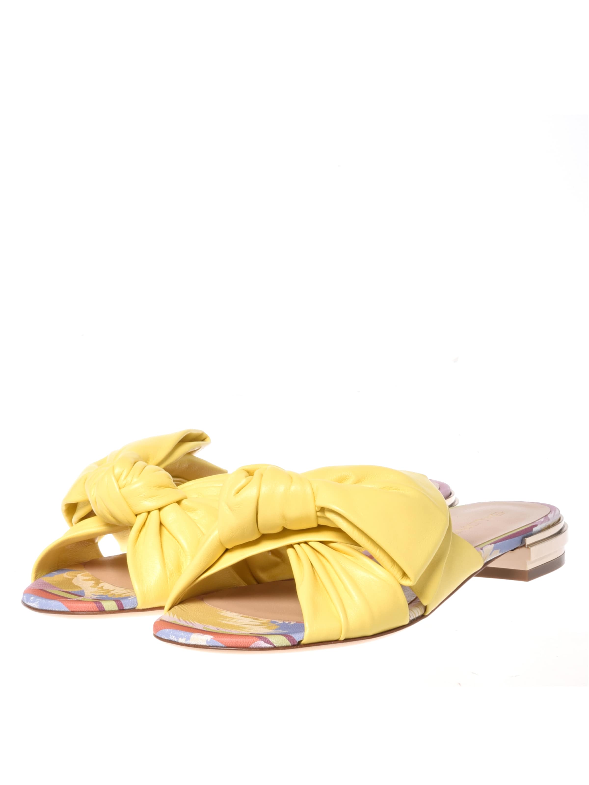 BALDININI Mules in Yellow