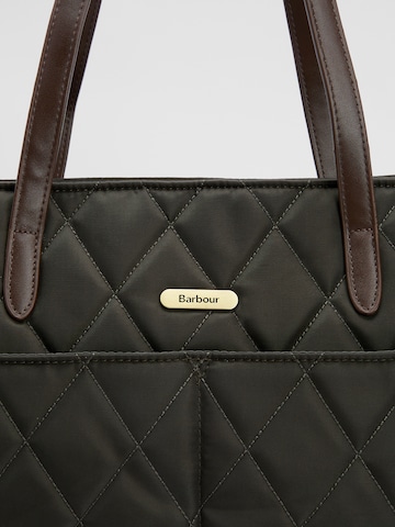 Cabas Barbour en vert