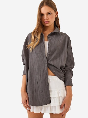 Chemisier Bianco Lucci en gris
