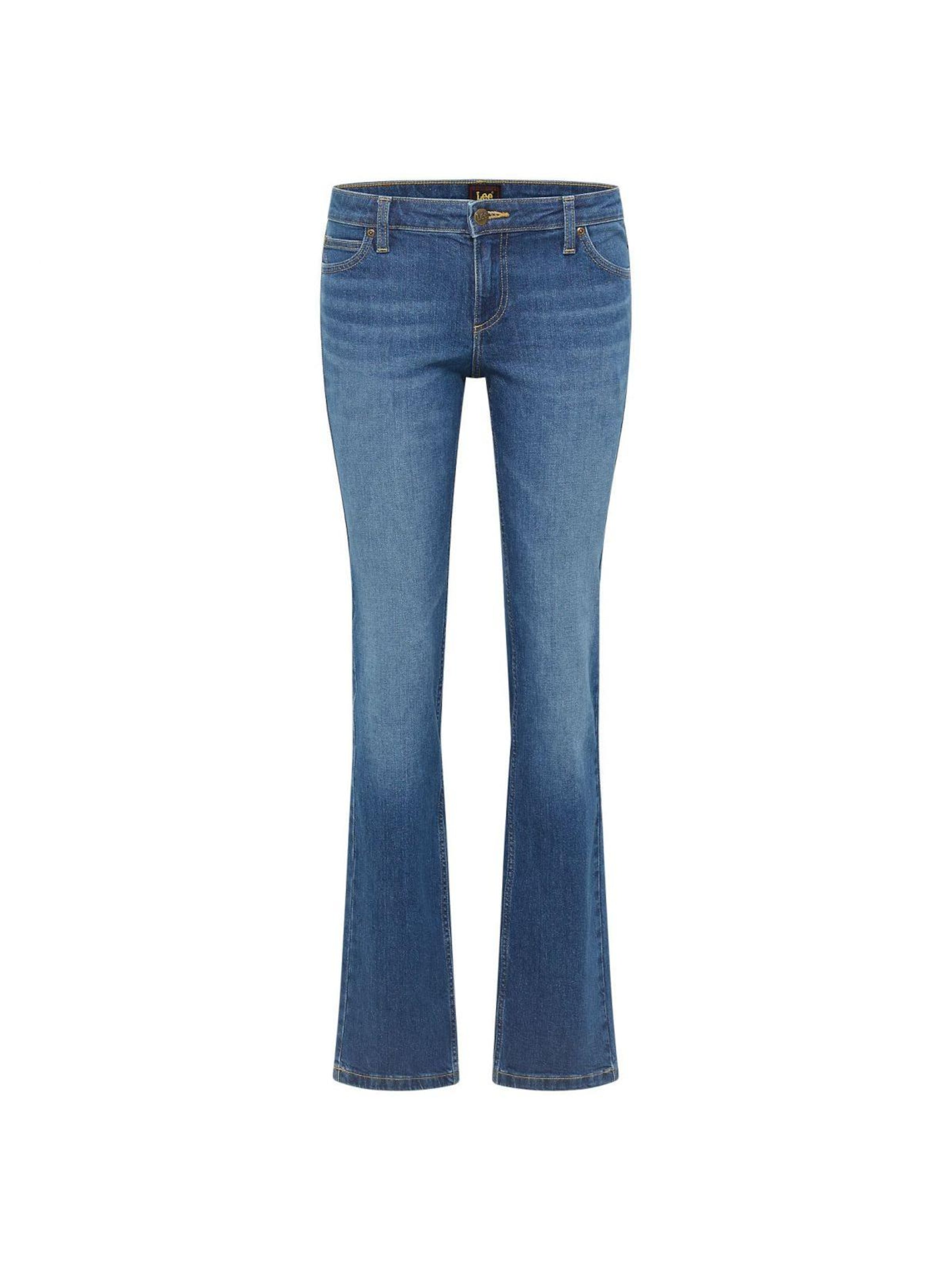 Lee Regular Jeans in Blau: Vorderseite