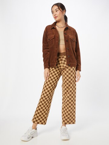 Daisy Street Normalny krój Spodnie w kolorze brązowy