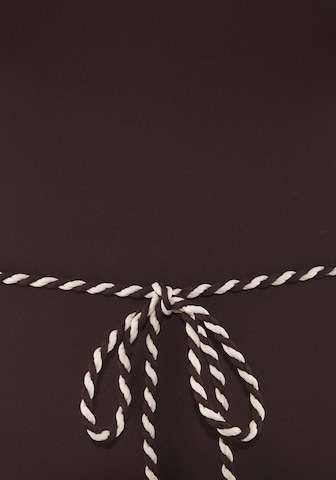 brūns Copenhagen Studios Bandeau Peldkostīms