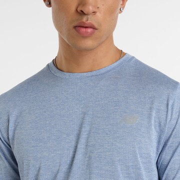 T-Shirt 'Athletics' new balance en bleu