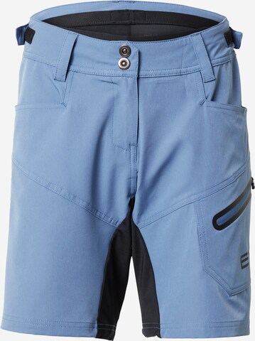 ENDURANCE Regular Workout Pants 'Jamilla' in Blue: front