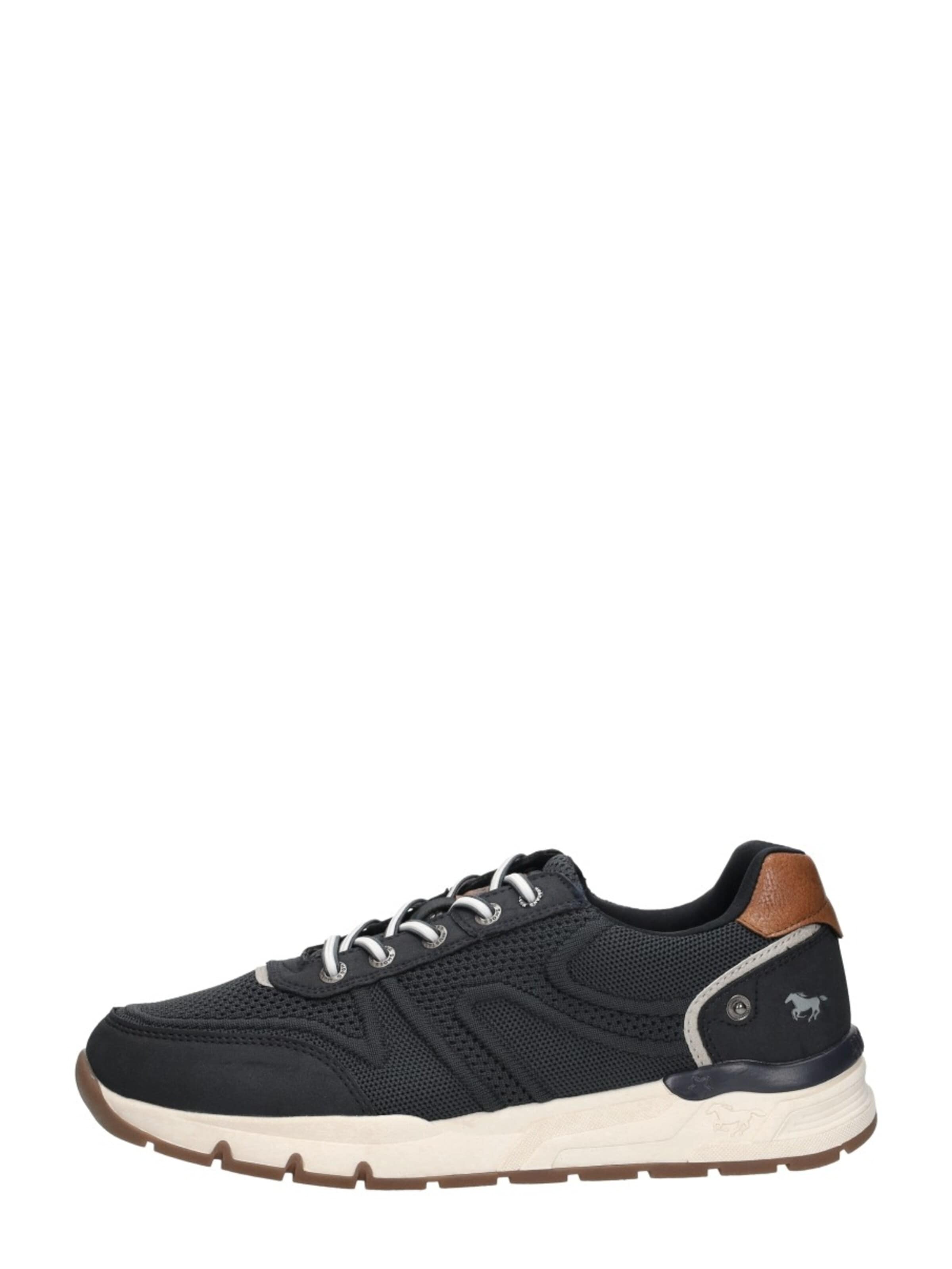 MUSTANG Sneakers laag 'Sneakers Laag' in Blauw: voorkant