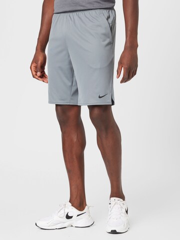 NIKE Regular Sports trousers 'Totality' in Grey: front