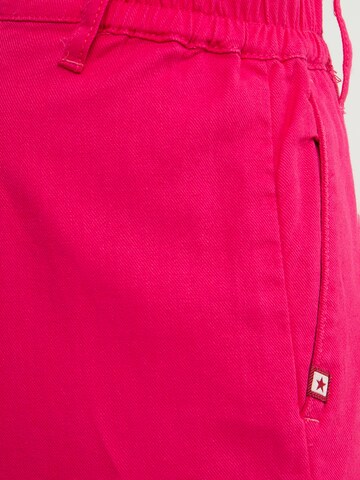 BIG STAR Wide leg Trousers 'Malu' in Pink