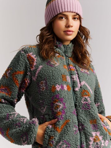 PROTEST Fleecejacke 'PRTPayton'‌‌‌‌‌‌‌‌ in Lila