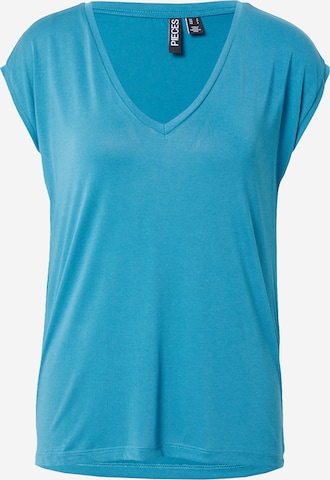 PIECES - Camiseta 'Kamala' en azul: frente