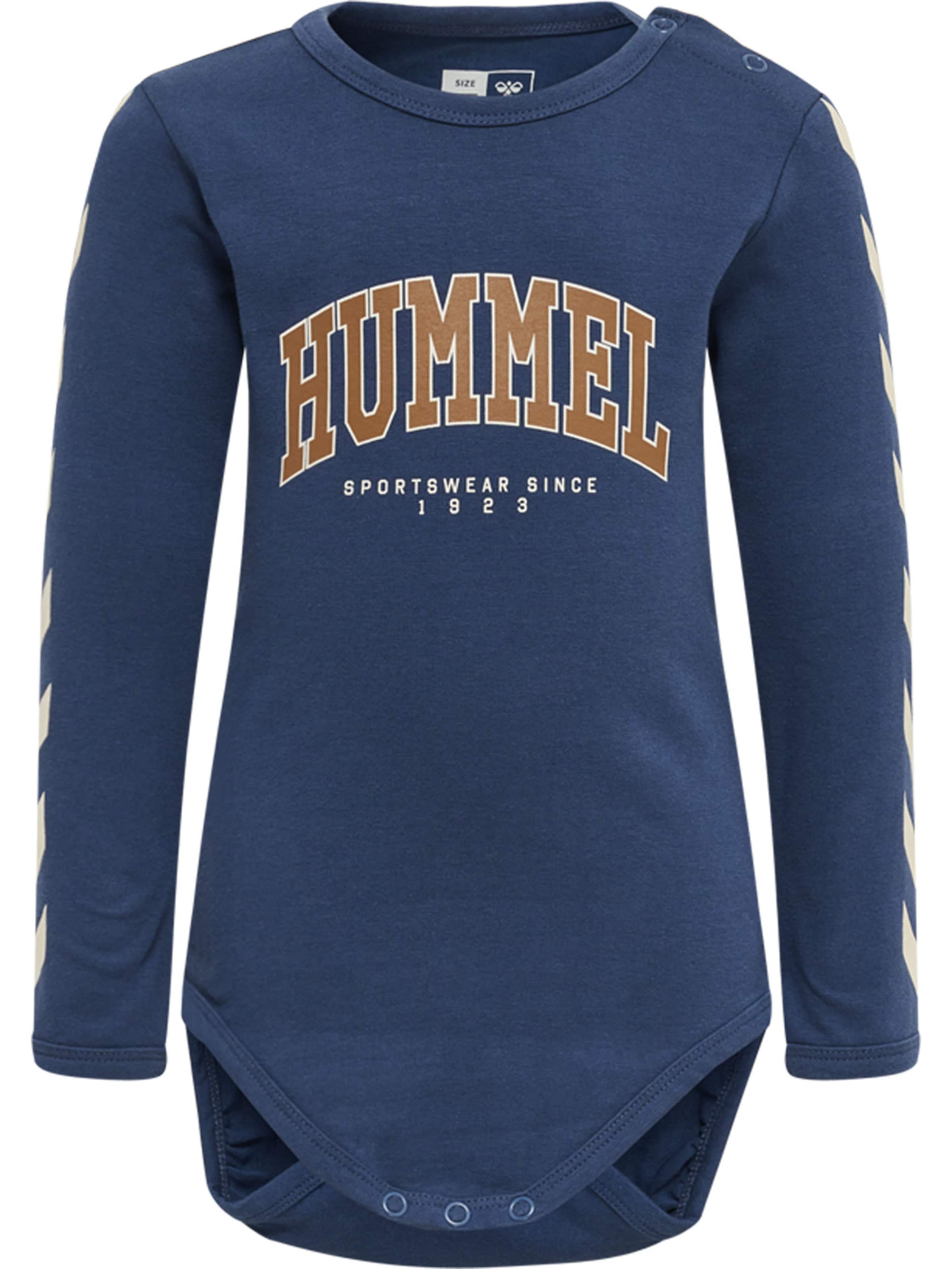 Hummel Sparkedragt/Body i blå: forside