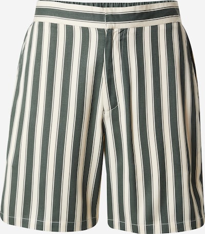 Guido Maria Kretschmer Men Pantalón 'Sascha' en beige / verde oscuro, Vista del producto