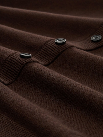 TOM TAILOR Strickjacke in Braun