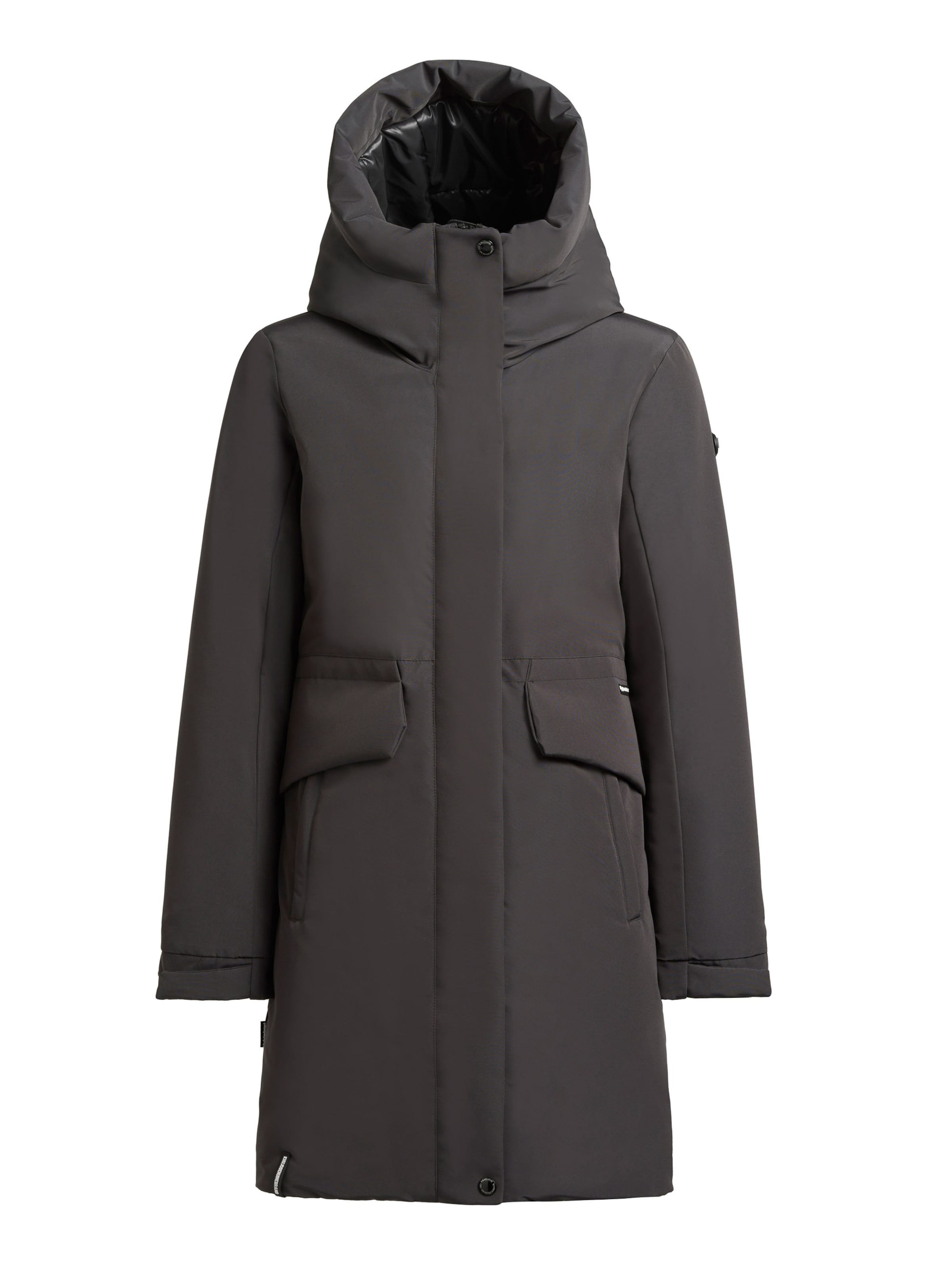 Cappotto invernale 'Sina' di khujo in grigio: frontale