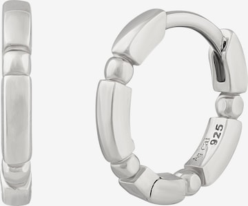 caï Ohrringe in Silber: Vorderseite